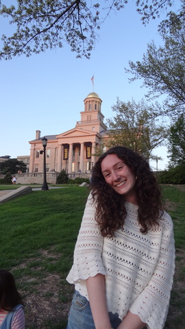Abby Rhomberg posing for a picture