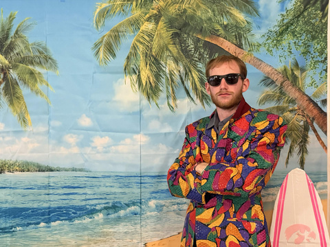 Thomas DeBruin posing for a picture