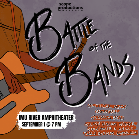 Battle of the Bands flyer