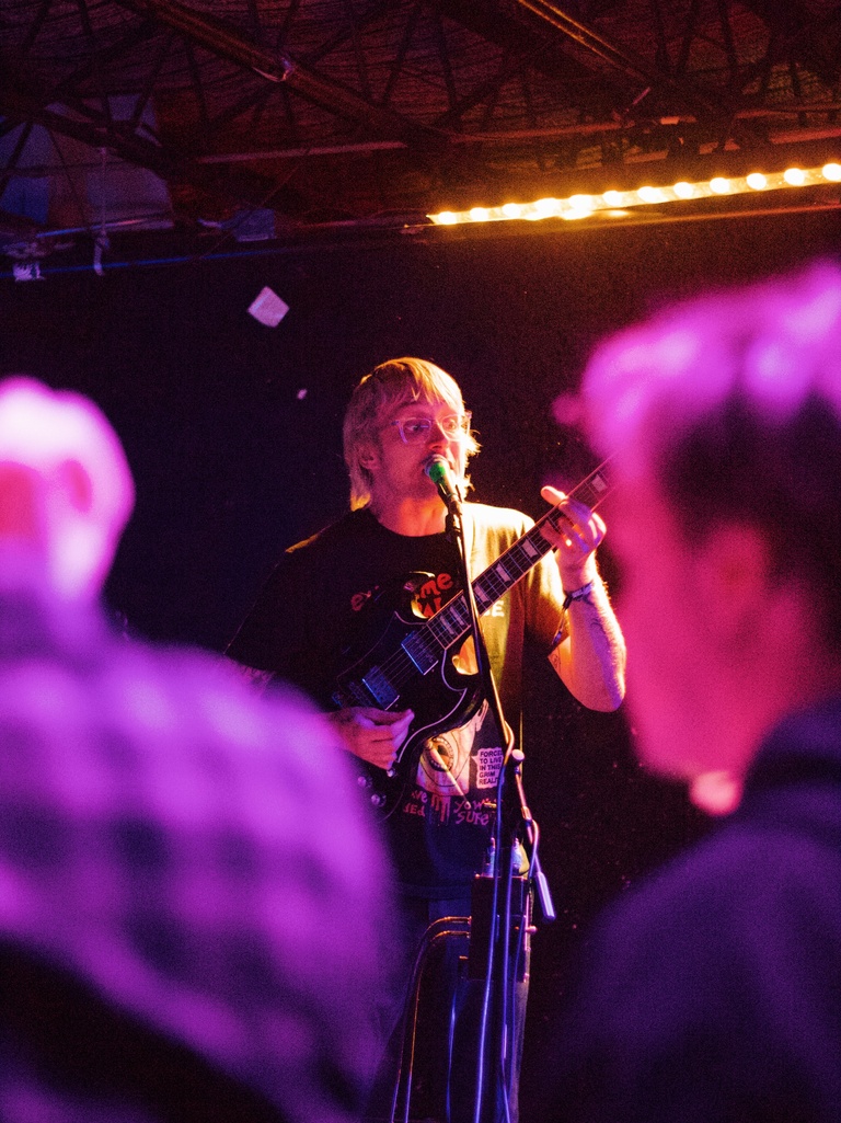 Crowd perspective of Frankie and the Witch Fingers