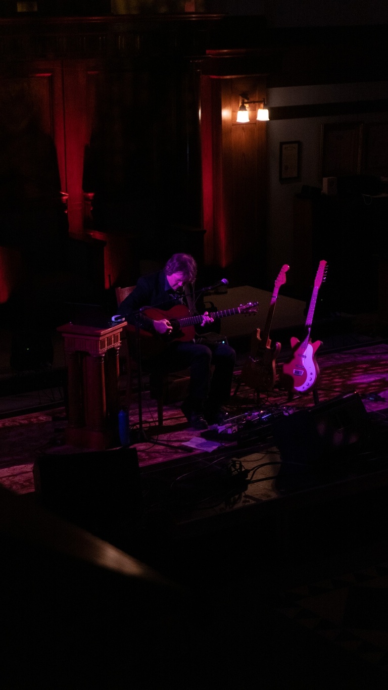 William Tyler on stage