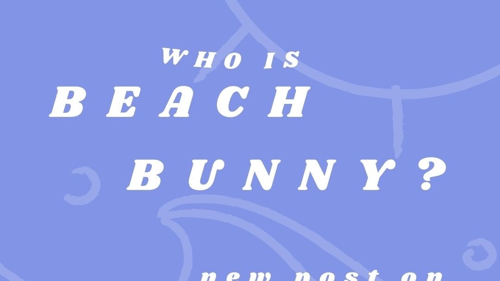 Beach Bunny Flyer